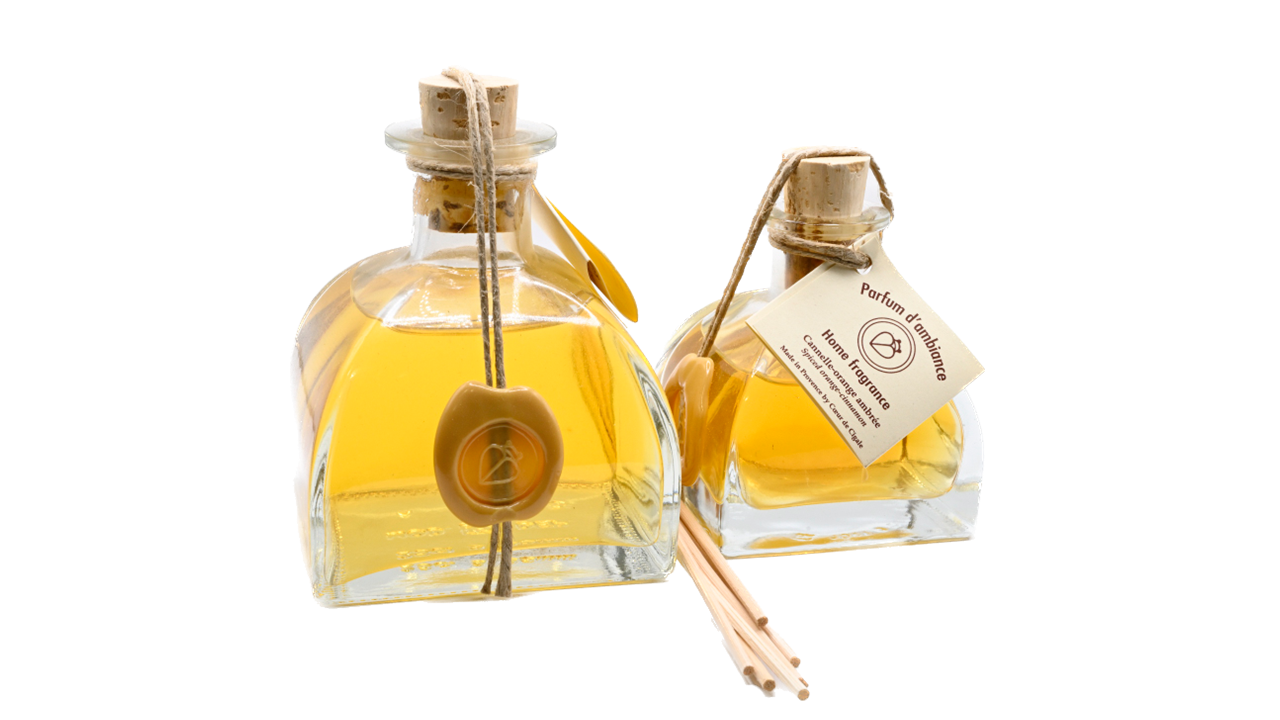 Diffuseur de parfum bâtonnet Cannelle - Orange 1000ml - Parfum maison