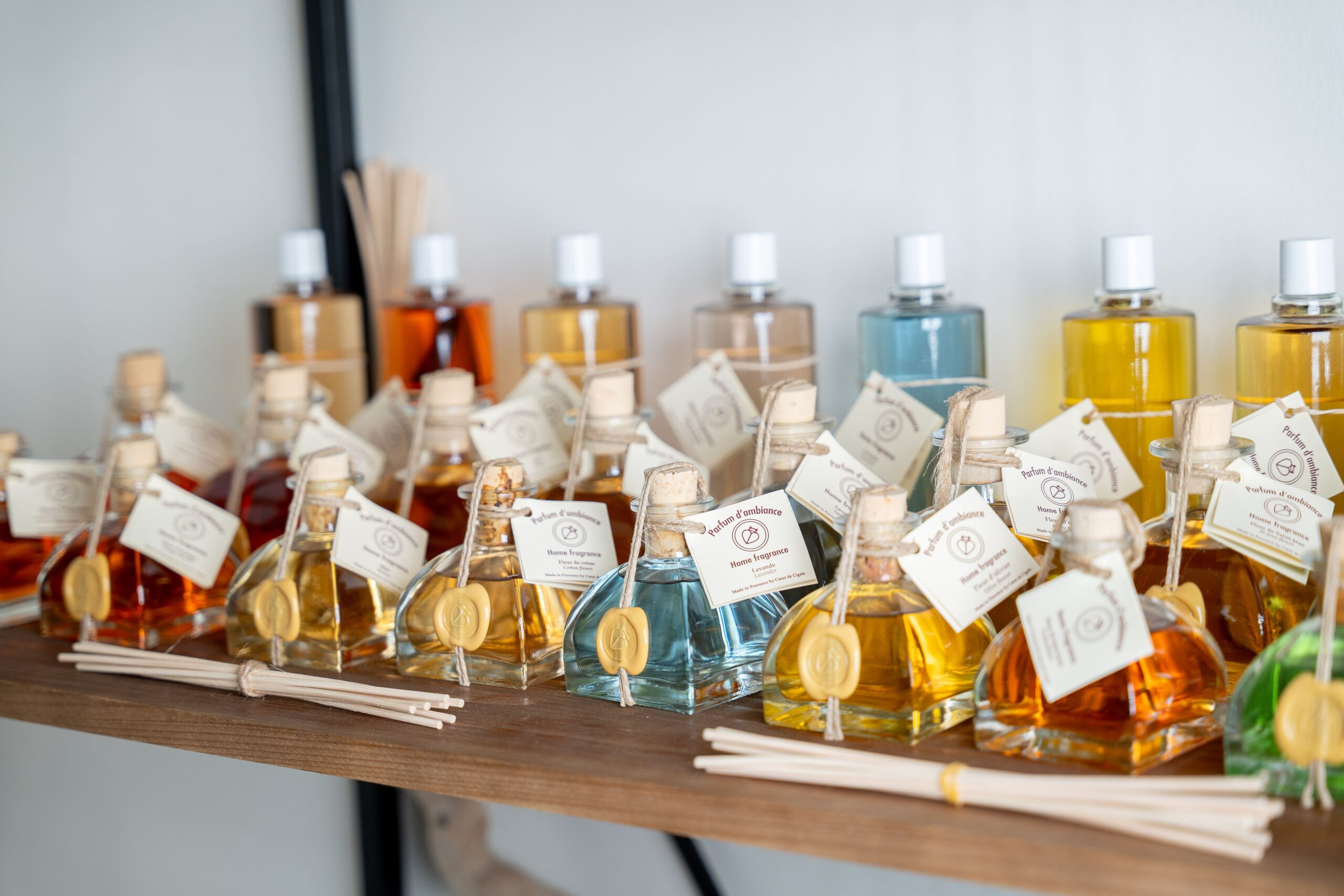 L'atelier boutique Cœur de Cigale : parfums d'ambiance et bougies parfumées