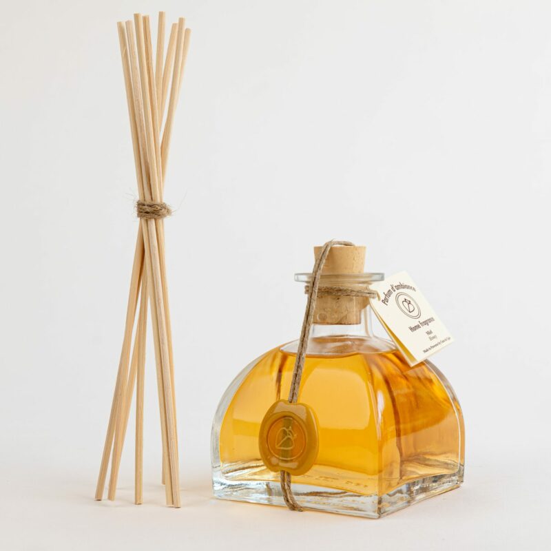 Parfum d'ambiance miel. Notes sucrées et gourmandes pour votre intérieur