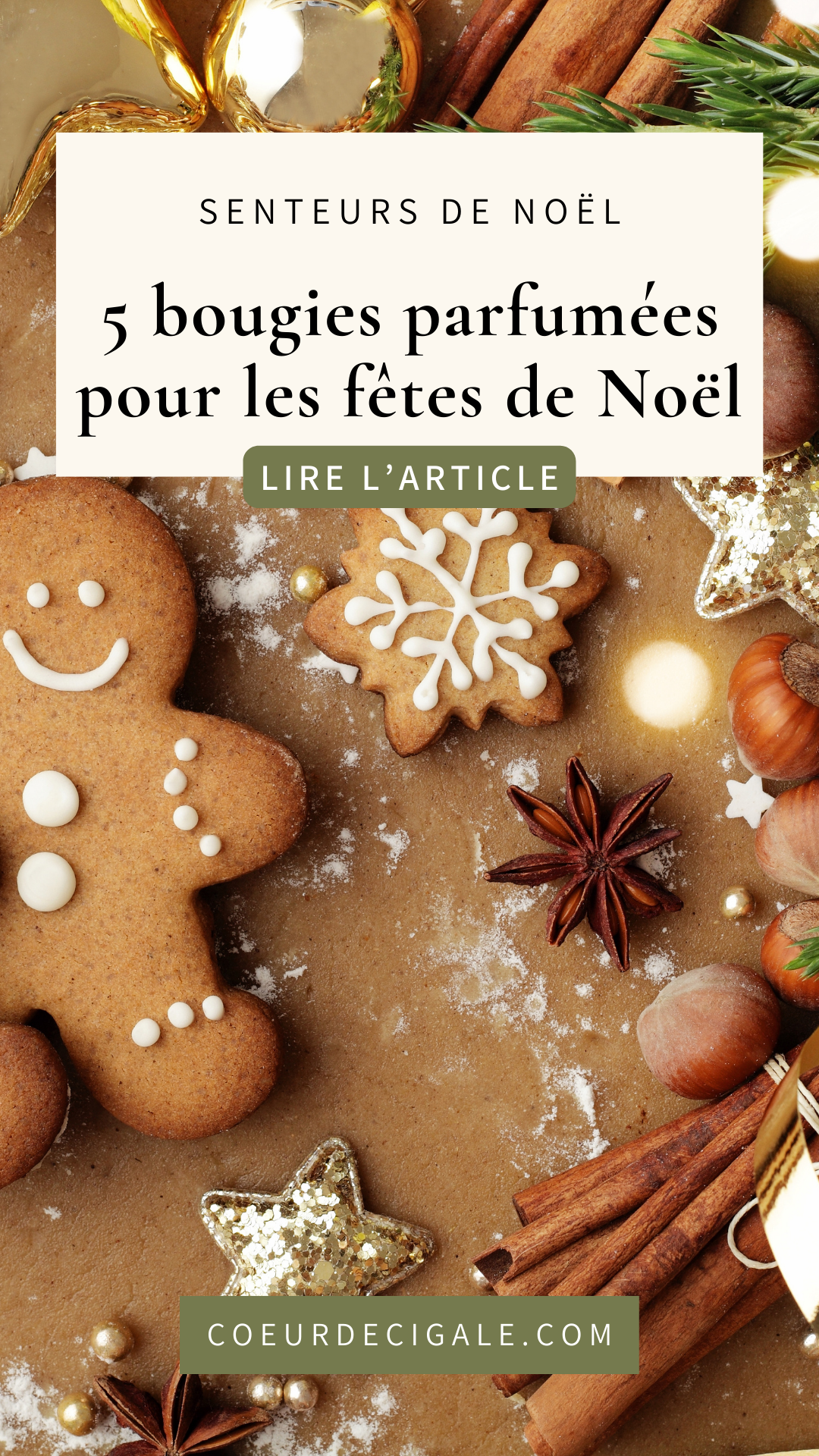 5 bougies idéales pour les fêtes de Noël