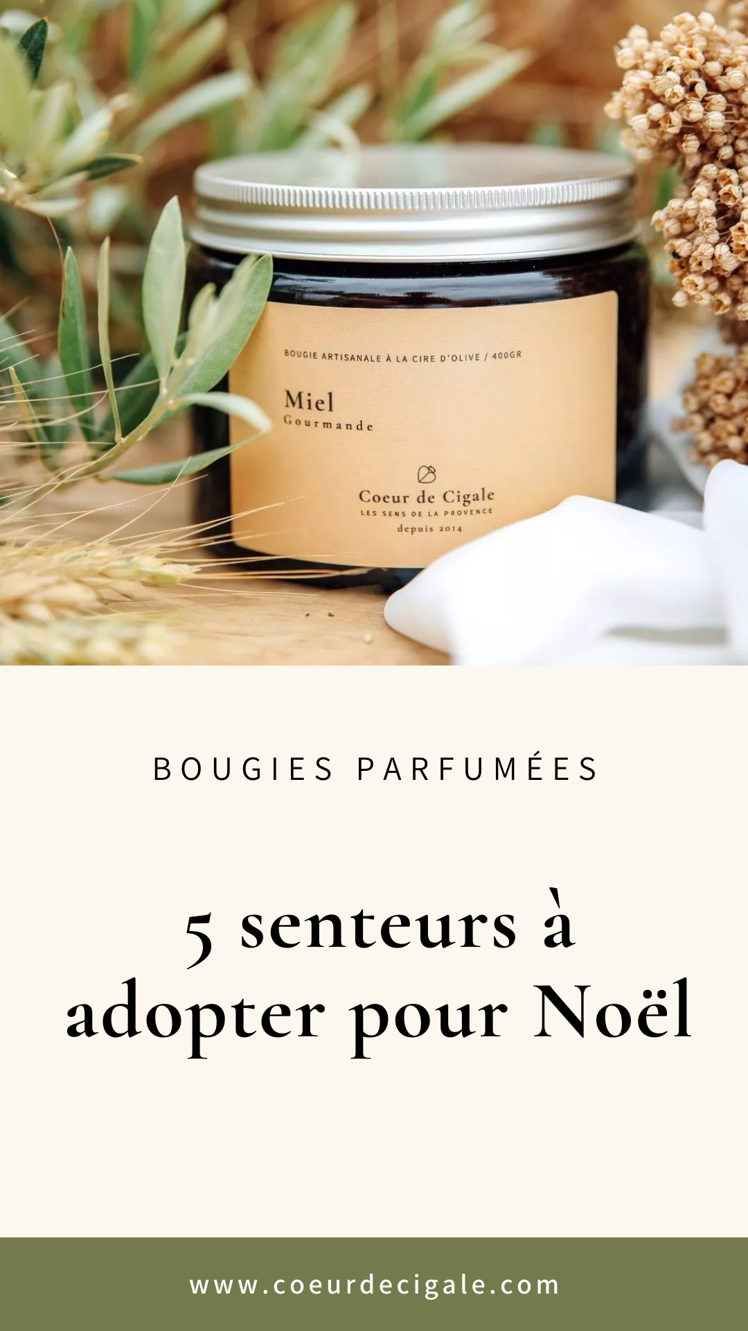 5 senteurs à adopter pour Noël : bougies parfumées et parfums d'ambiance