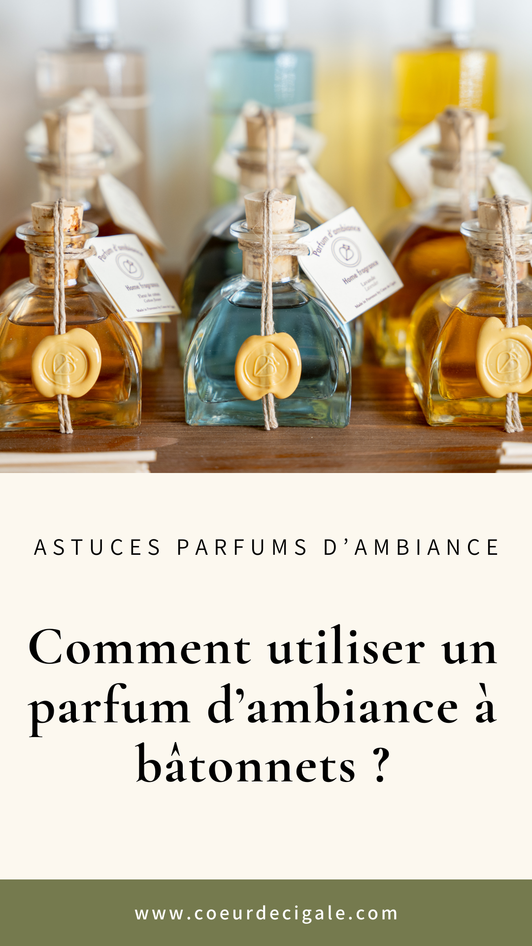 Nos astuces et conseils pour utiliser un parfum d'ambiance à bâtonnets 